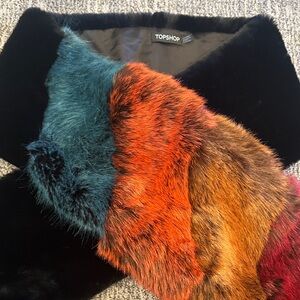 Topshop Faux Fur Scarf